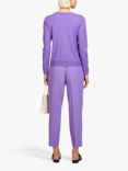 SISLEY Crew Neck Jumper, Violet