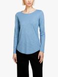 SISLEY Long Sleeve T-Shirt, Light Blue