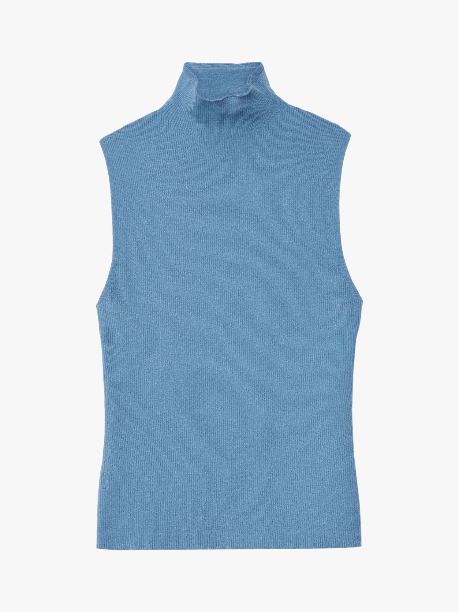 Buy SISLEY High Neck Knitted Sleeveless Top Online at johnlewis.com
