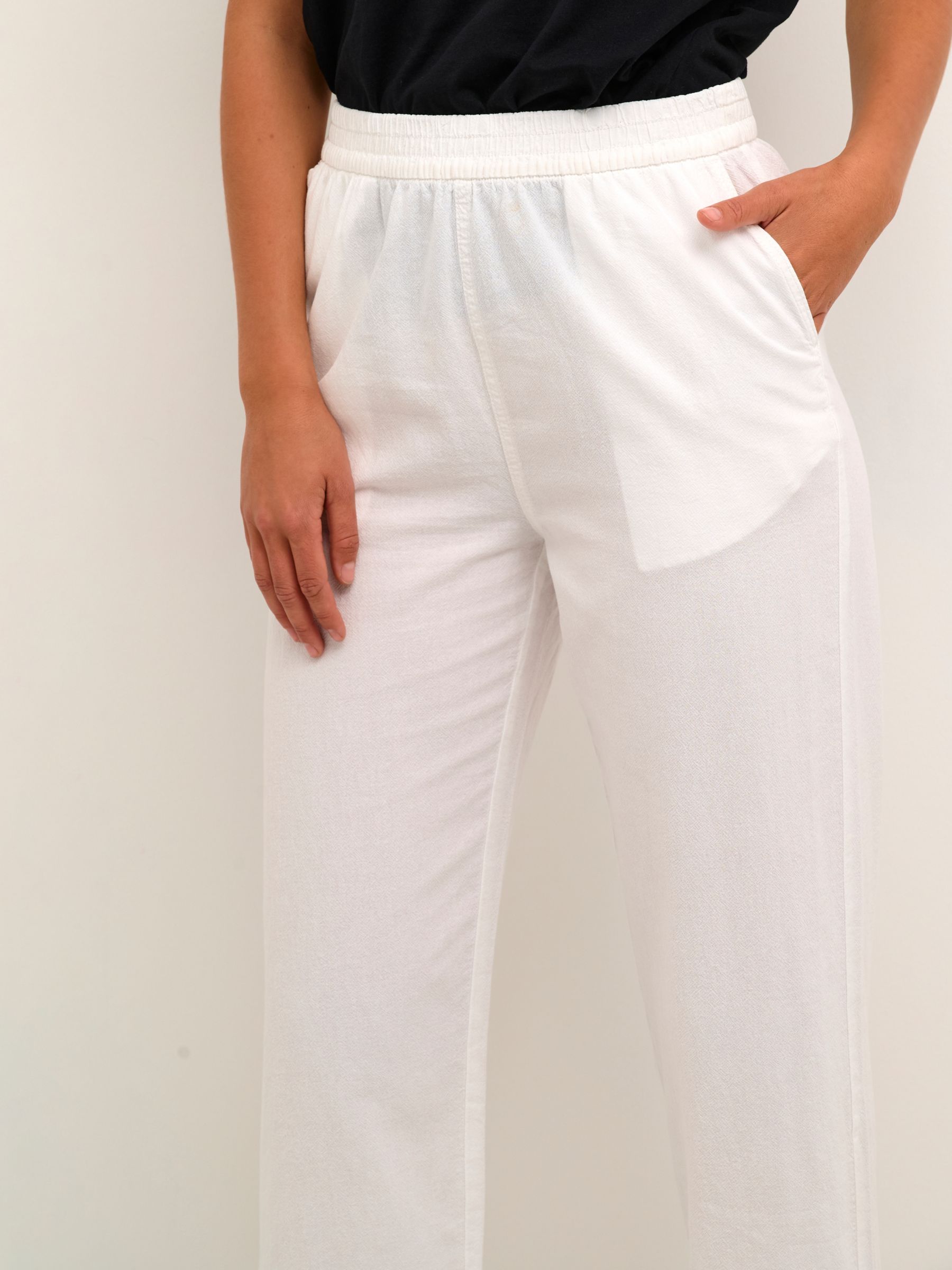Buy KAFFE Naya Cropped Trousers Online at johnlewis.com