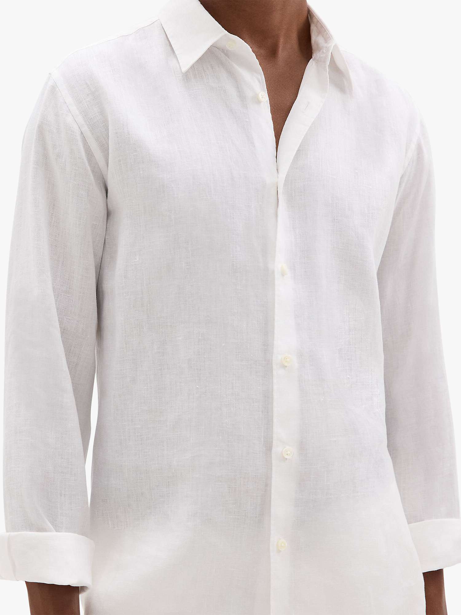 Buy Theory Relaxed Linen Shirt Online at johnlewis.com