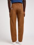 Lee Carpenter Relaxed Fit Trousers, Brown