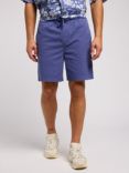 Lee Textured Drawstring Shorts, Surf Blue