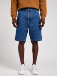 Lee Carpenter Relaxed Fit Denim Shorts, Mid Shade