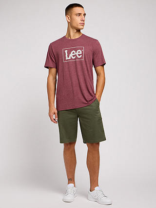 Lee Extreme Movement Workwear Shorts, Olive Grove