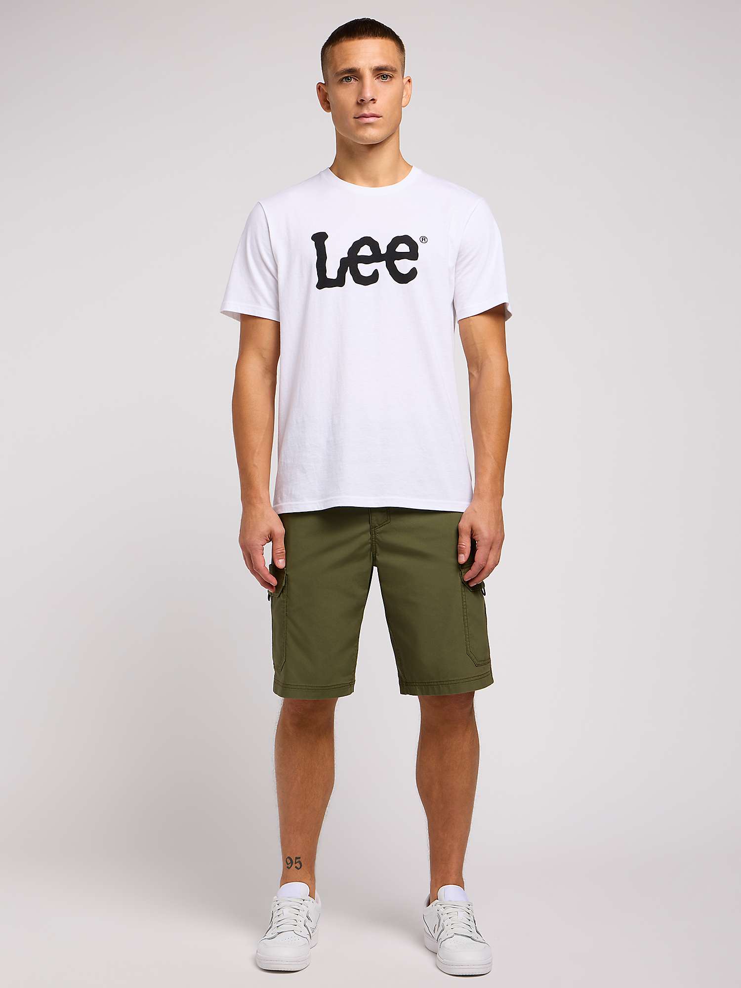 Buy Lee Ross Road Cargo Shorts, Green Online at johnlewis.com