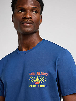 Lee Graphic T-Shirt, Blue