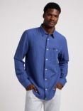 Lee Leesure Long Sleeve Shirt, Blue, Blue