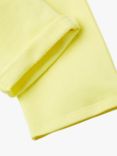 Benetton Kids' Floral Pocket Fleece Joggers, Yellow