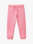 Benetton Kids' Cotton Joggers, Pink