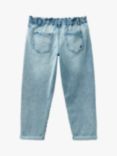 Benetton Kids' Paperbag Jeans, Blue