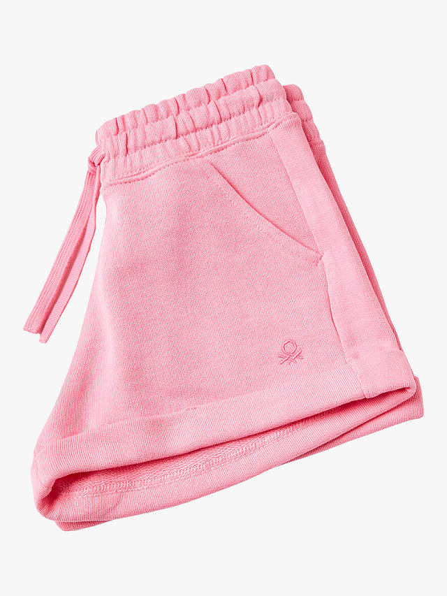 Benetton Kids' Sweat Shorts, Pink