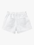 Benetton Kids' Paperbag Shorts, Optical White