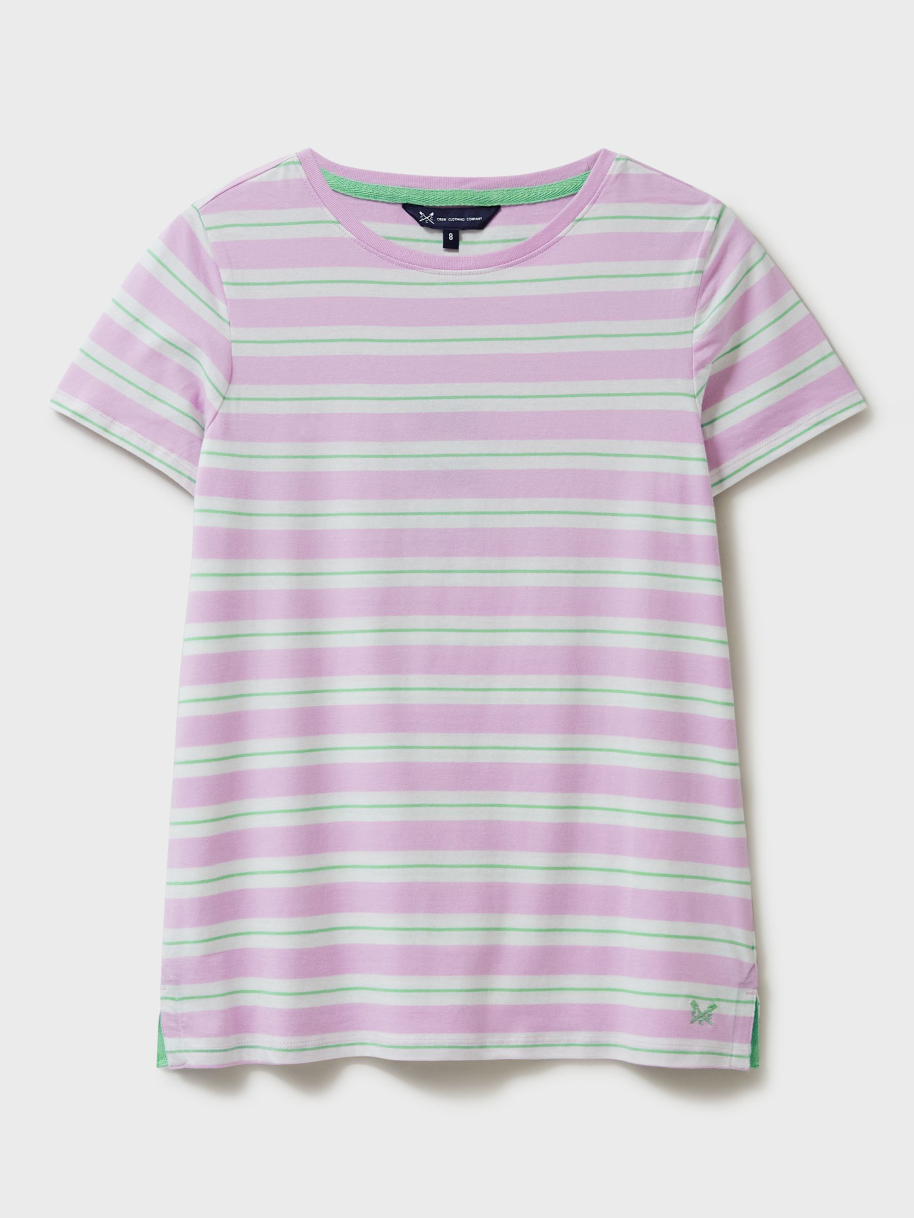 Buy Crew Clothing Breton Stripe T-Shirt Online at johnlewis.com