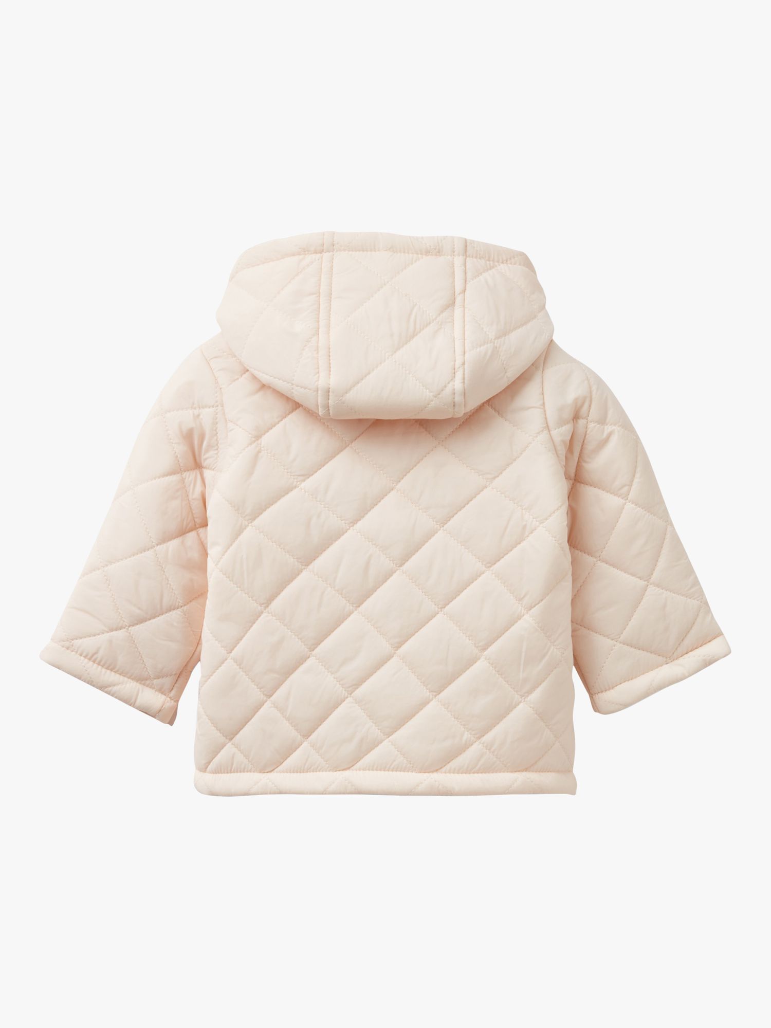 Buy Benetton Baby Quilted Hooded Jacket Online at johnlewis.com