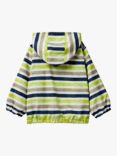 Benetton Kids' Stripe Lightweight Hooded Jacket, Multi