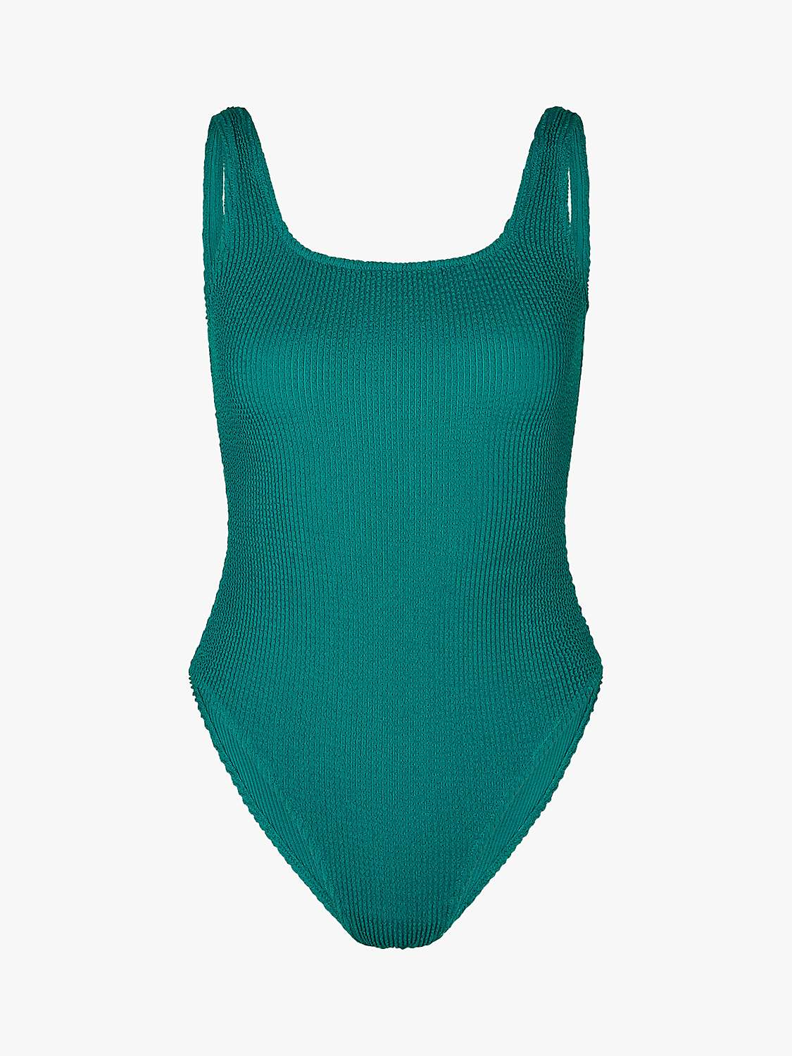 Buy Accessorize Crinkle Swimsuit, Teal Online at johnlewis.com