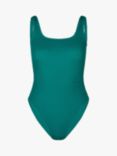 Accessorize Crinkle Swimsuit, Teal