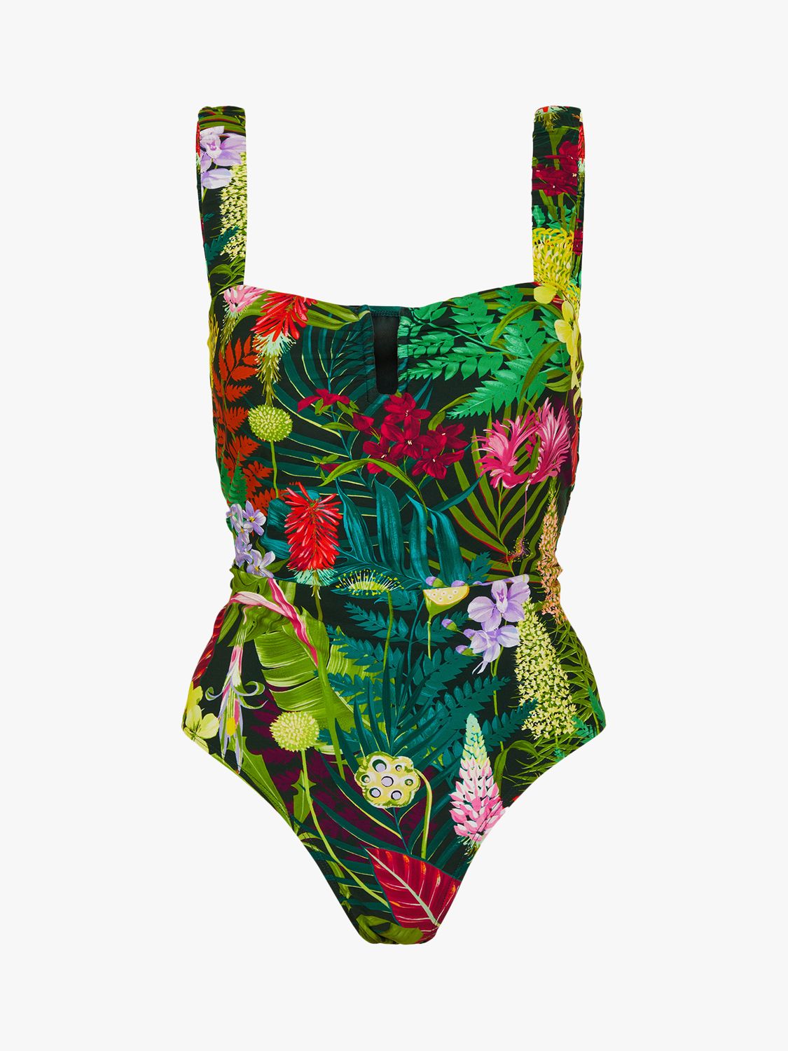 Accessorize Jungle Print Swimsuit, Multi, 6