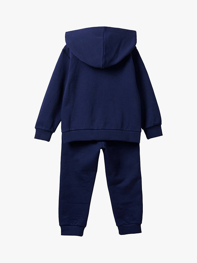 Benetton Kids' Fleece Tracksuit, Night Blue