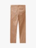 Benetton Kids' Slim Fit Chinos, Camel