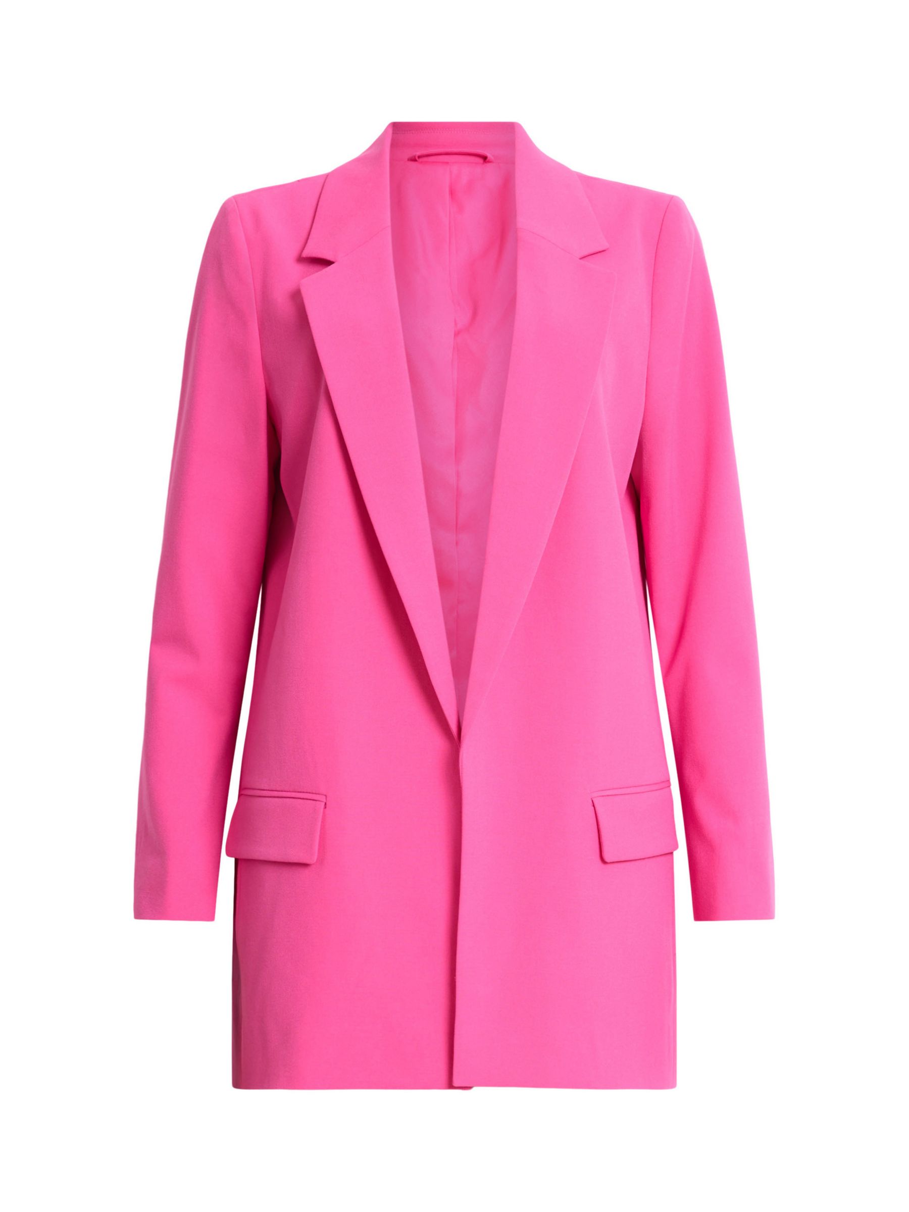 AllSaints Aleida Tri Blazer, Hot Pink, 6