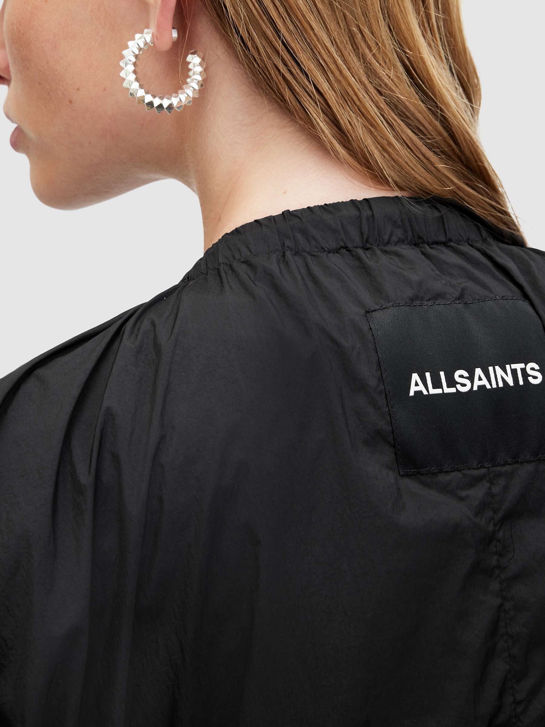 Buy AllSaints Paris Parka Jacket, Black Online at johnlewis.com