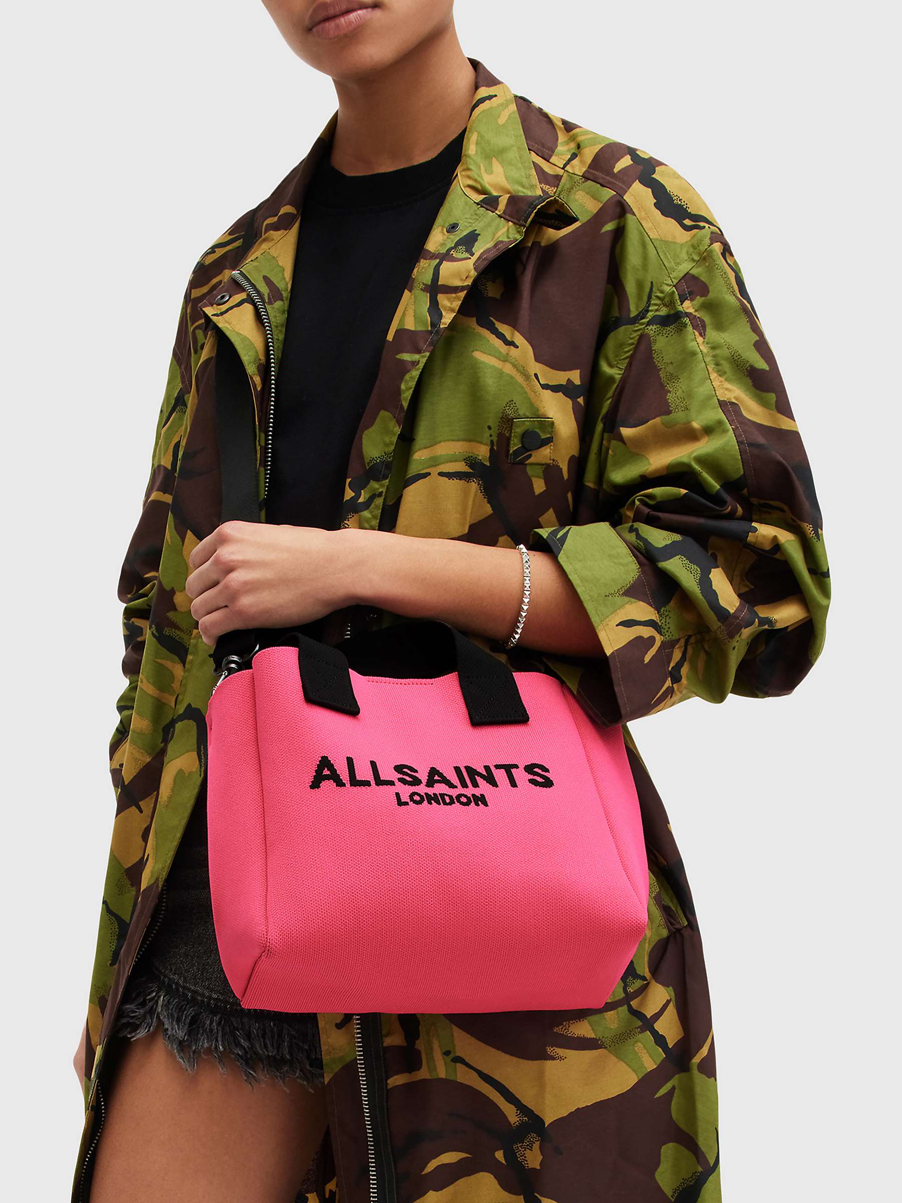 Buy Allsaints Izzy Mini Tote Bag Online at johnlewis.com