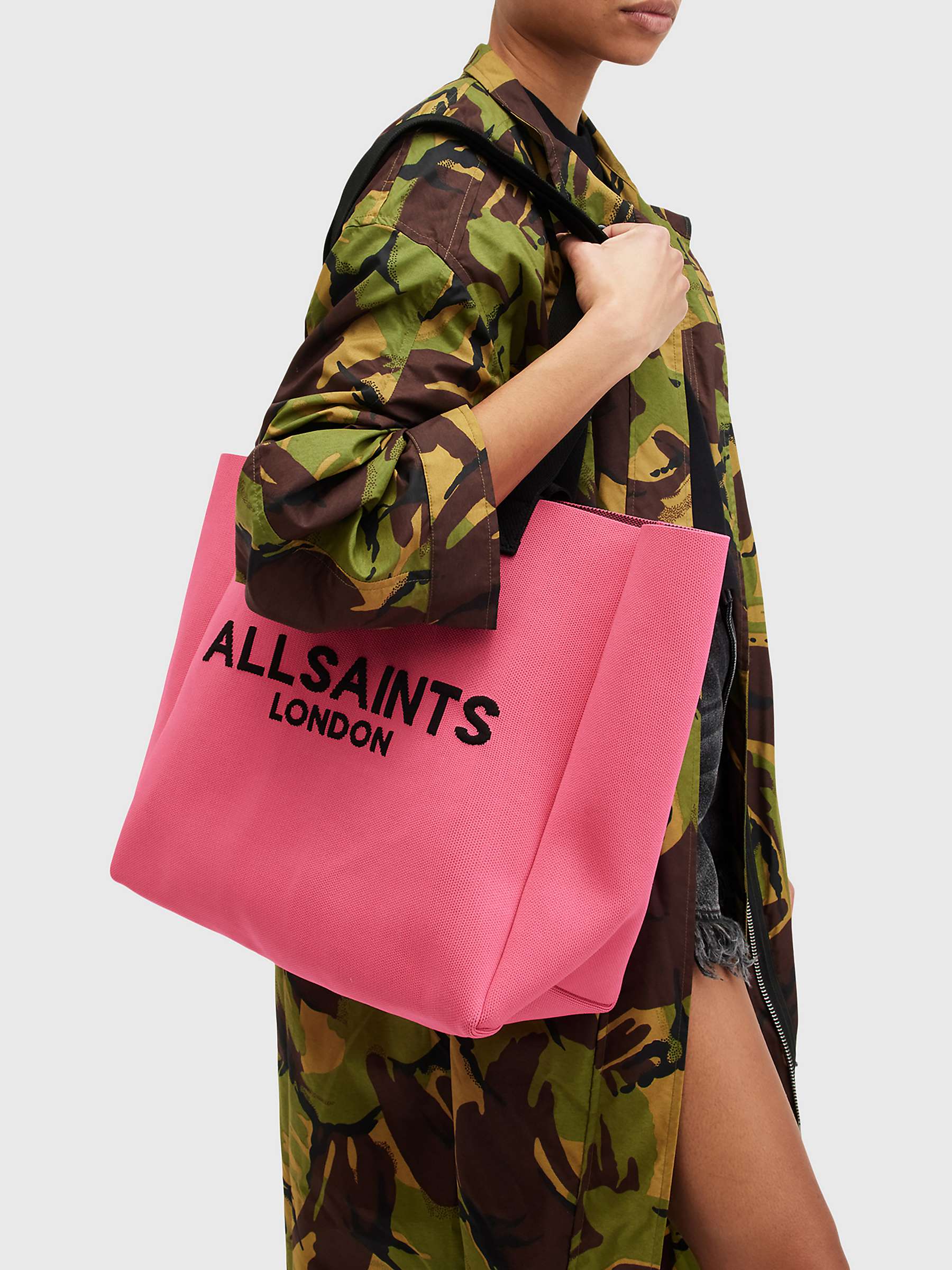 Buy AllSaints Izzy East/West Tote Bag Online at johnlewis.com