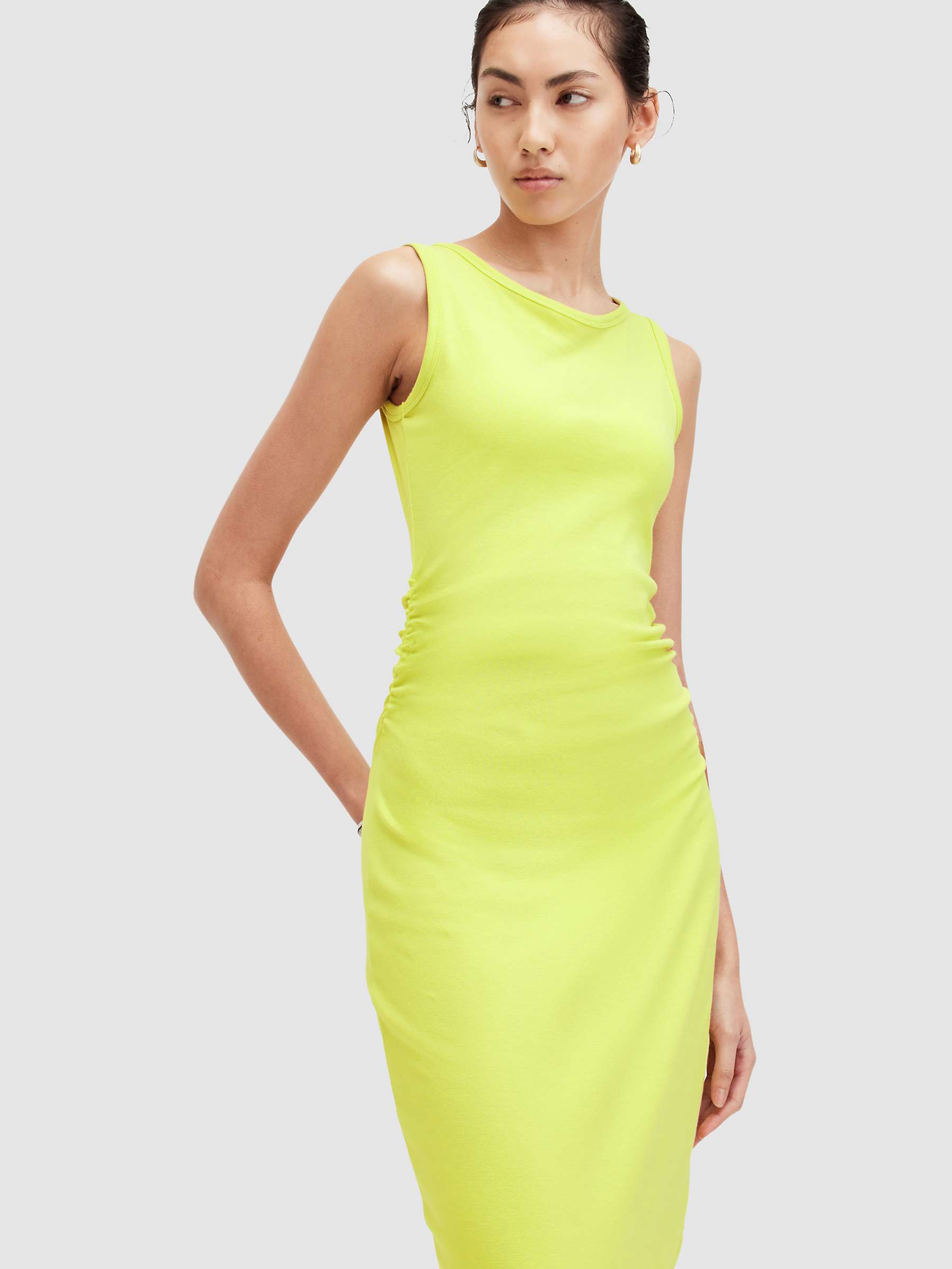 Buy AllSaints Katarina Sleeveless Organic Cotton Maxi Dress Online at johnlewis.com