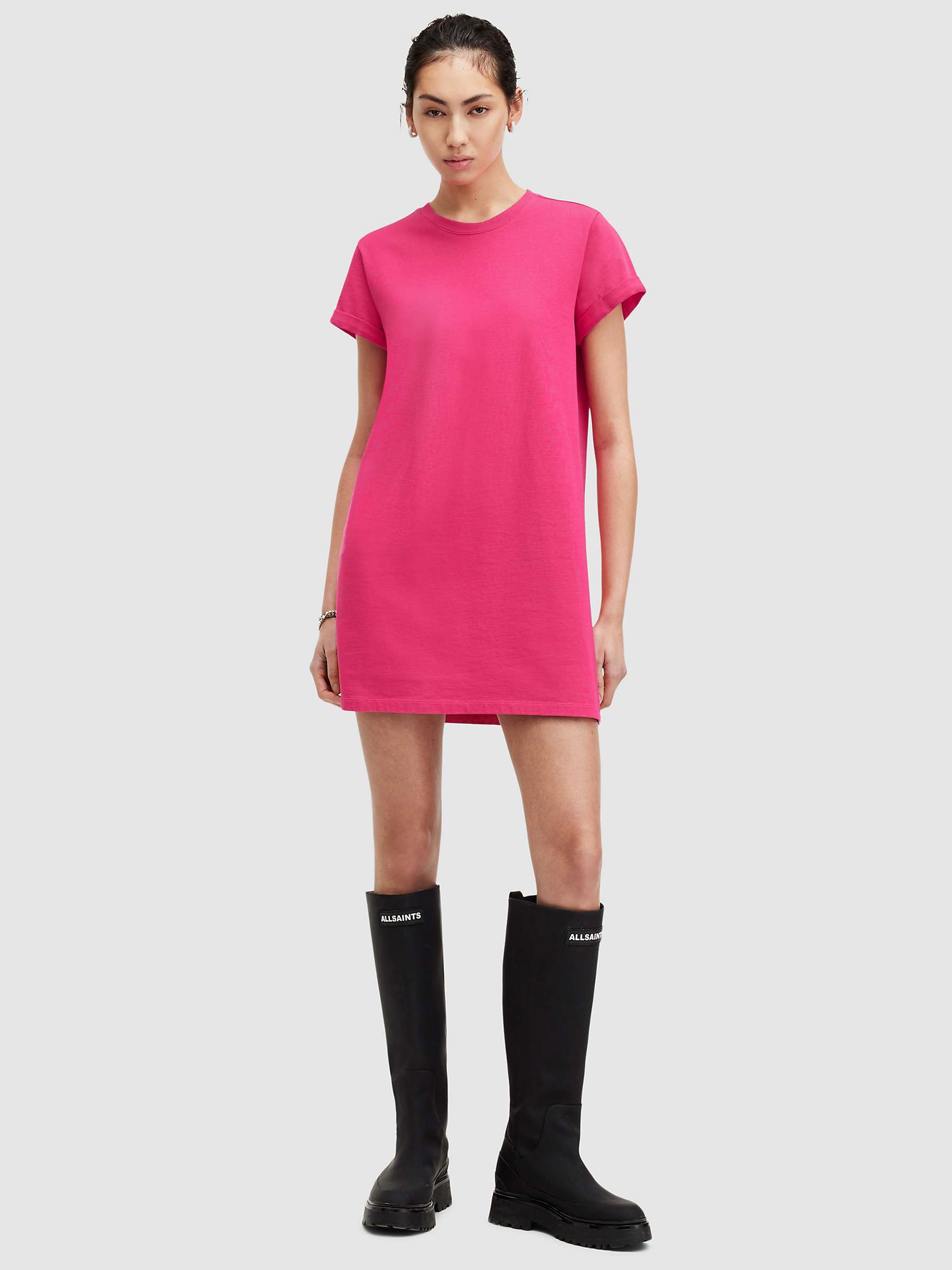 Buy AllSaints Anna Mini T-Shirt Dress Online at johnlewis.com