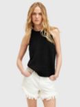 AllSaints Lock Slub Organic Cotton Tank Top