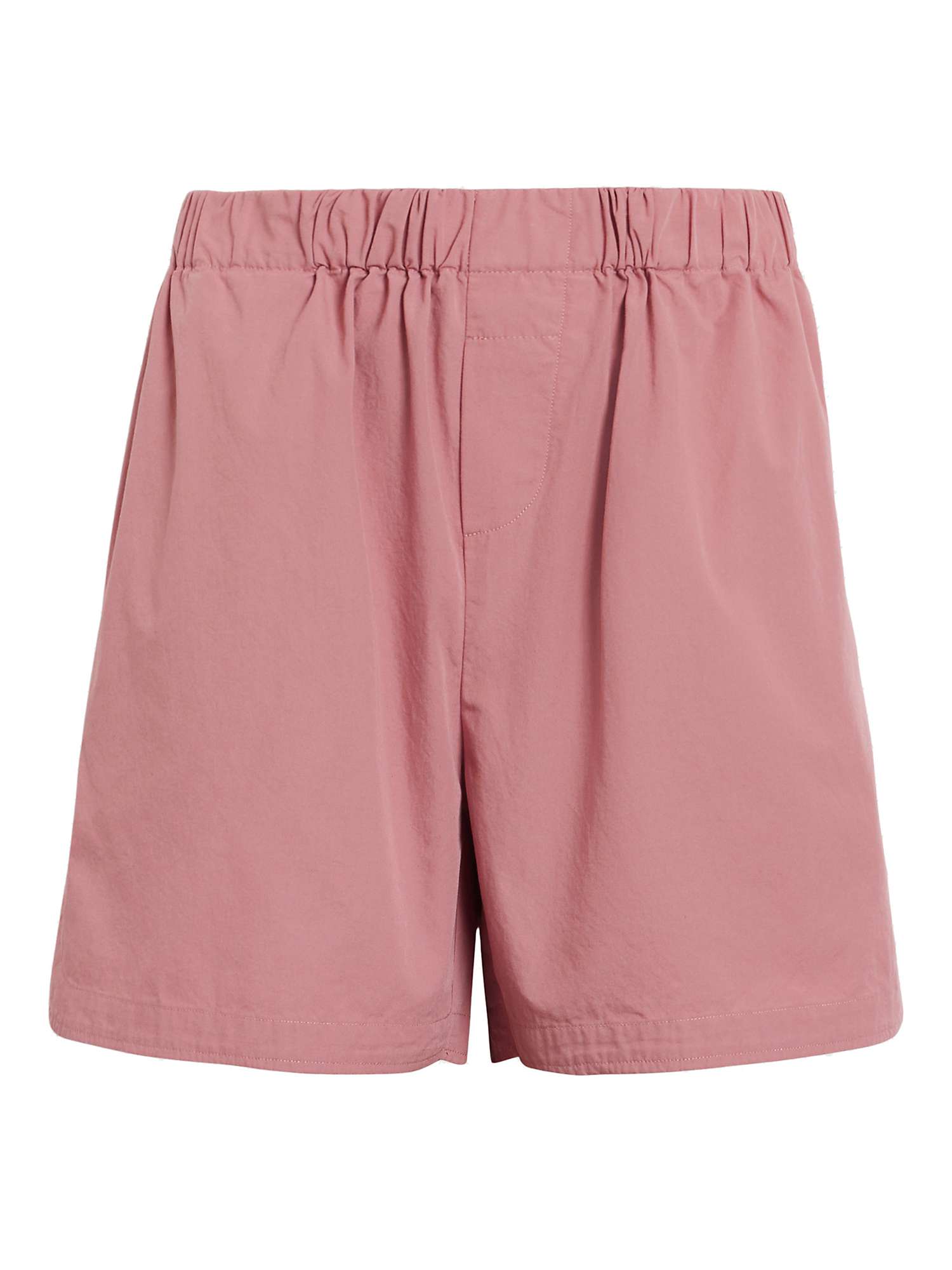 Buy AllSaints Karina Organic Cotton Shorts, Ash Rose Pink Online at johnlewis.com
