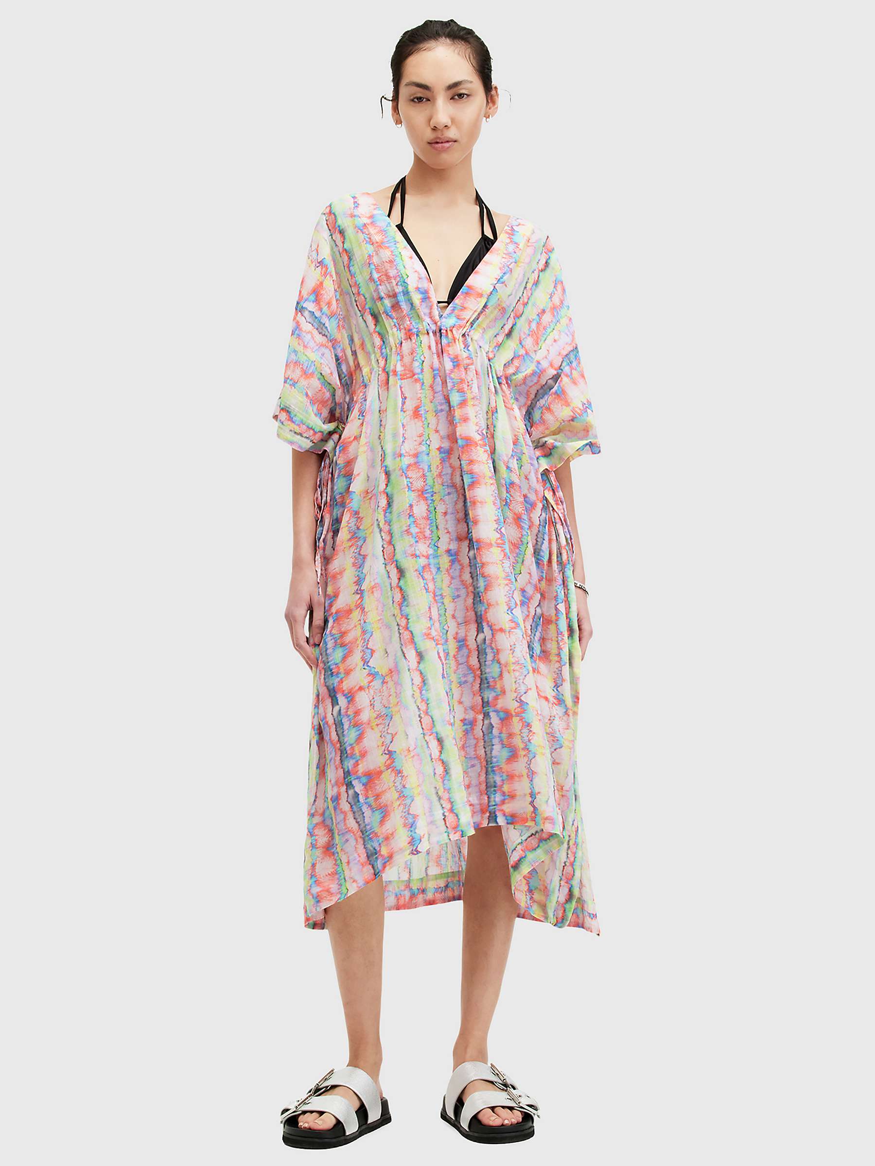 Buy AllSaints Lina Melis Cover Up, Rainbow Multi Online at johnlewis.com