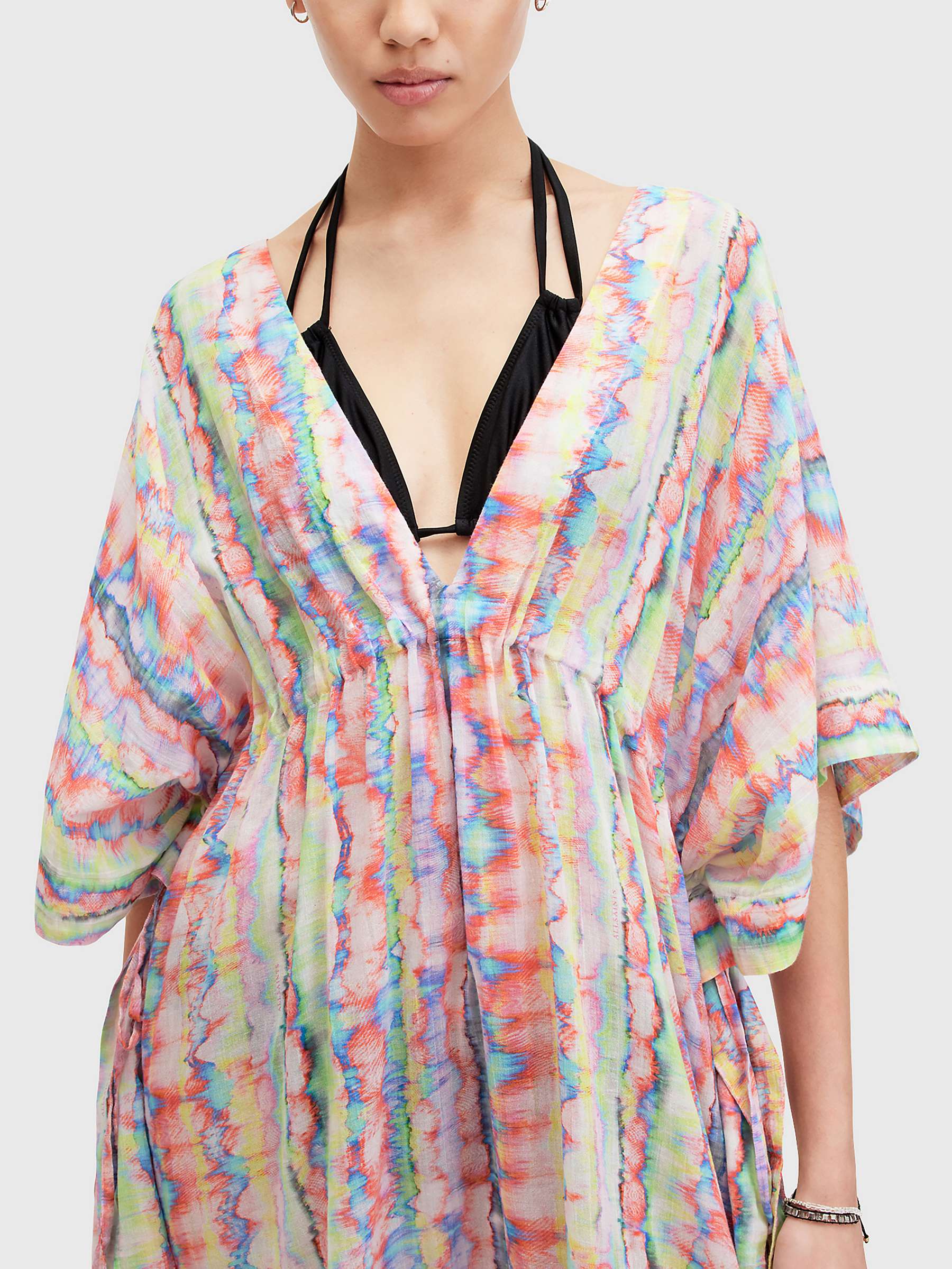 Buy AllSaints Lina Melis Cover Up, Rainbow Multi Online at johnlewis.com