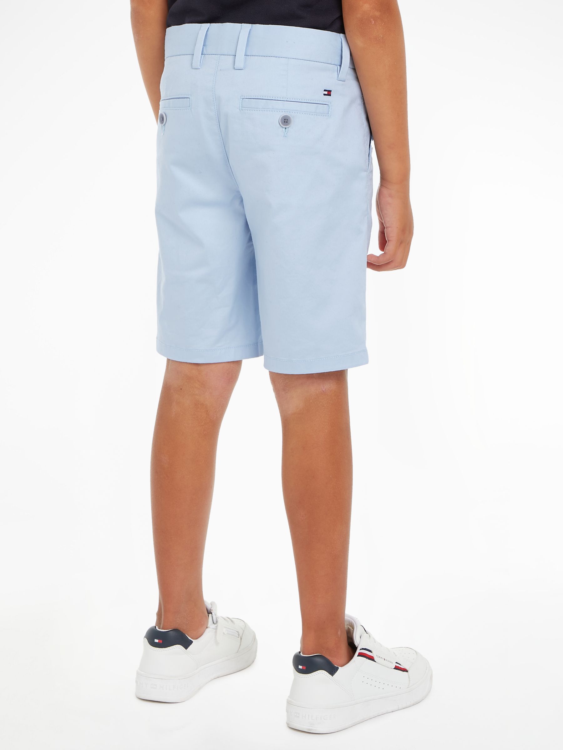 Tommy Hilfiger Kids' 1985 Chino Shorts, Breezy Blue, 10 years