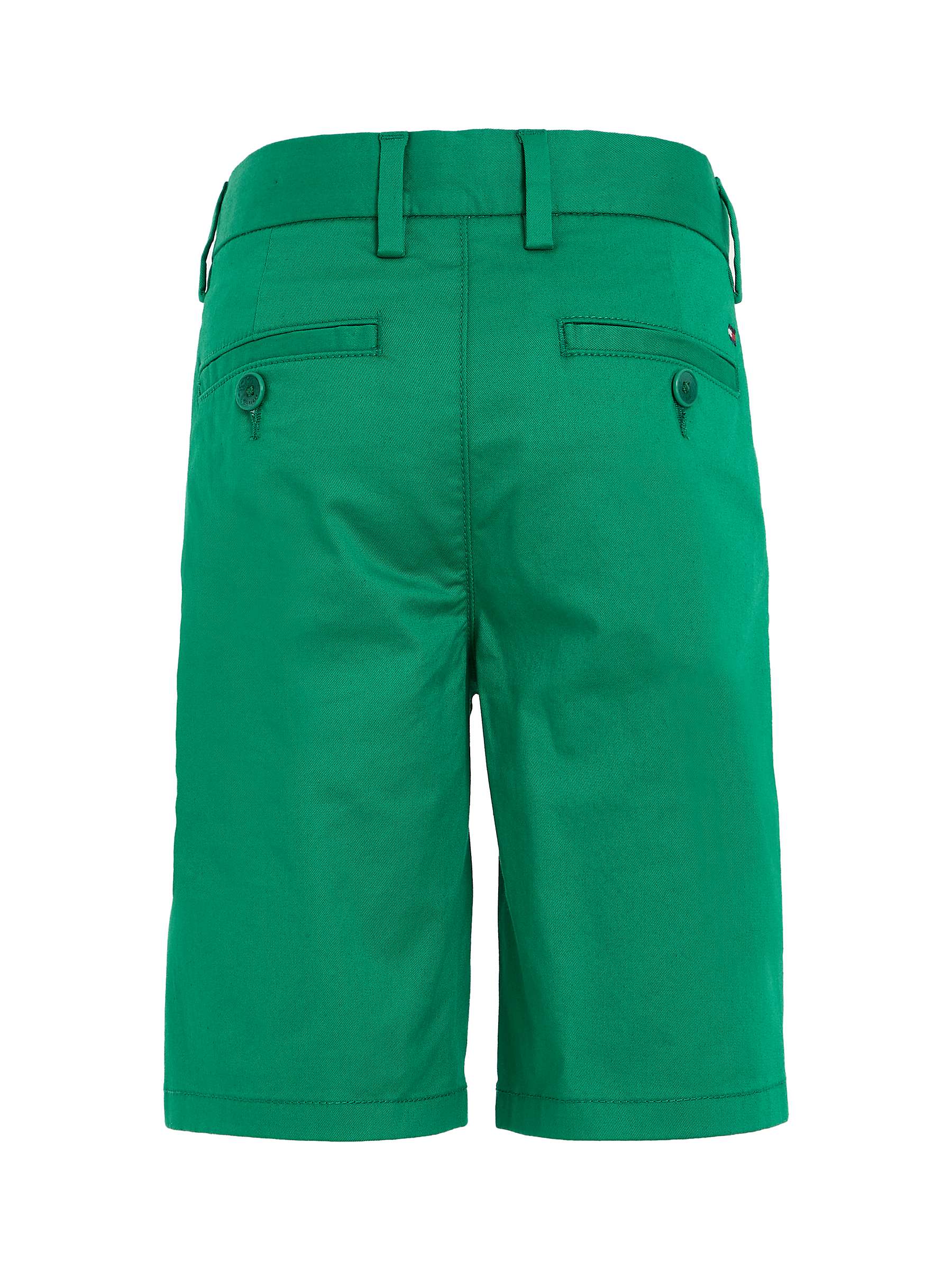 Buy Tommy Hilfiger Kids' 1985 Chino Shorts, Olympic Green Online at johnlewis.com