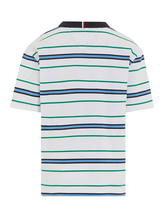 Tommy Hilfiger Kids' Short Sleeve T-Shirt, White Base