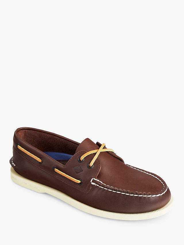 Sperry Authentic Original Leather Boat Shoes, Brown