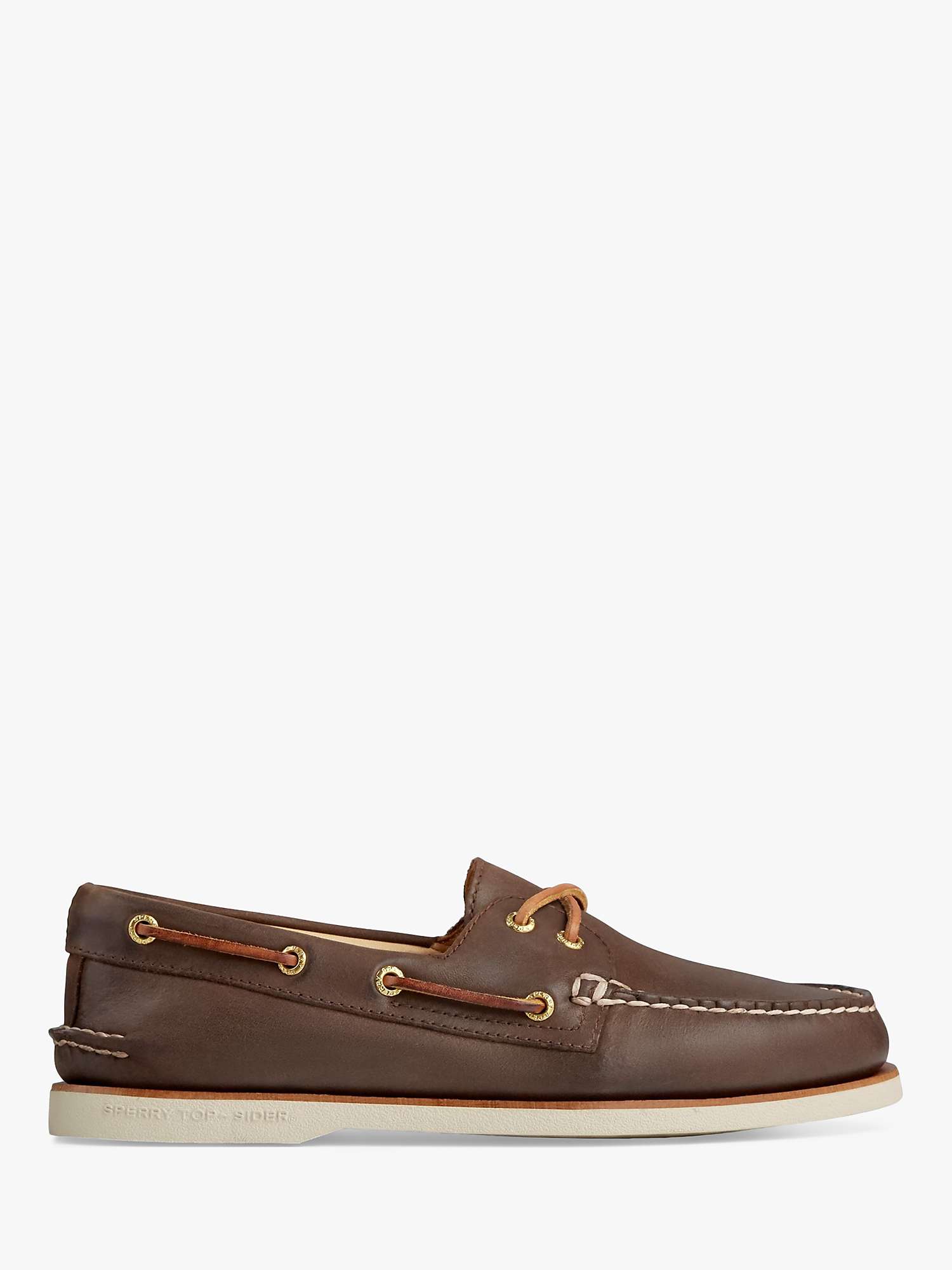 Buy Sperry Gold Cup Authentic Original Leather Boat Shoes Online at johnlewis.com