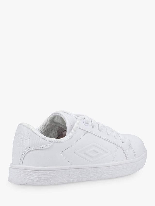 Umbro Kids' Medway V Lace Up Trainers, White