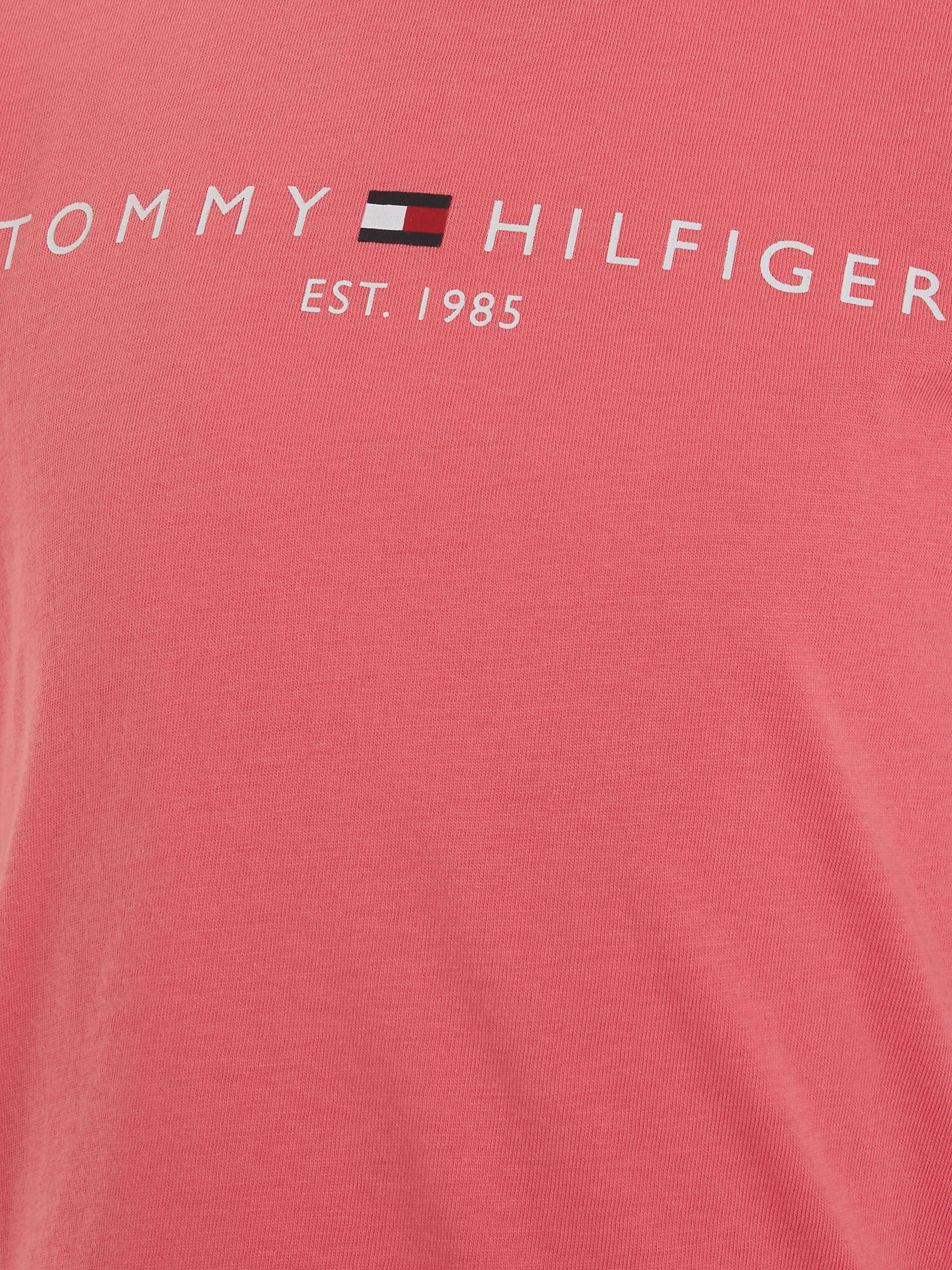 Buy Tommy Hilfiger Kids' Essential Organic Cotton Logo Tee Online at johnlewis.com