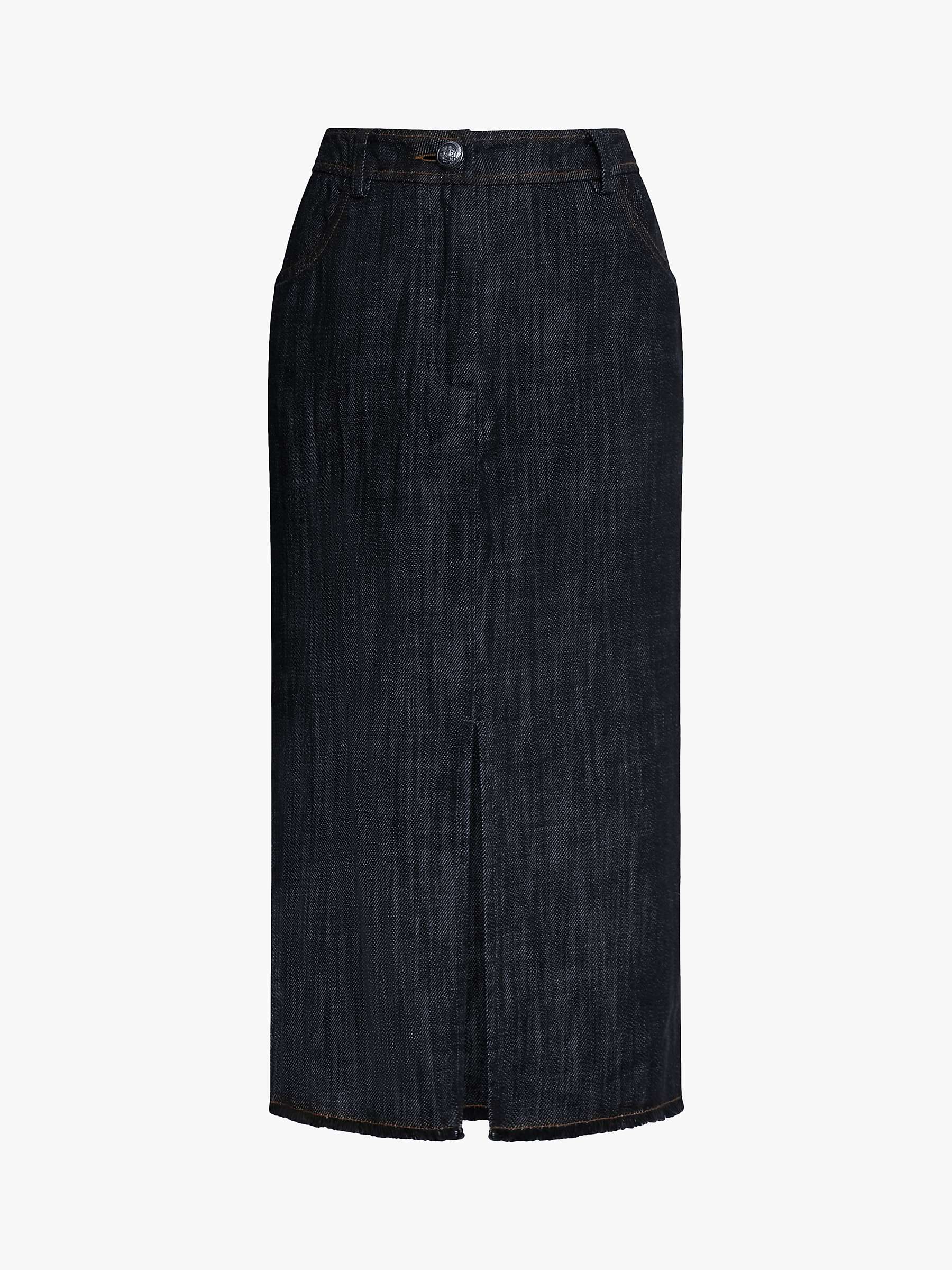 Buy James Lakeland Darck Jean Tailored Skirt, Black Online at johnlewis.com