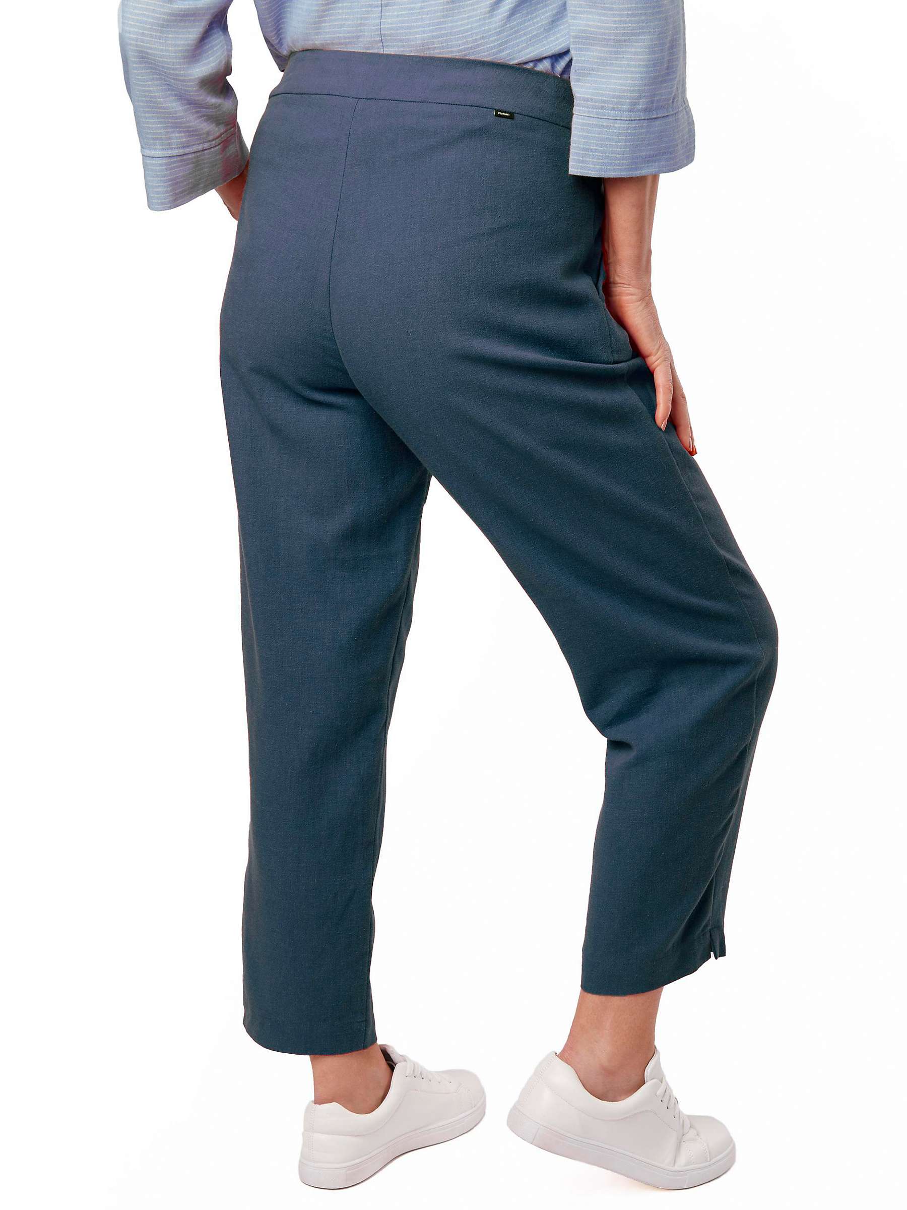 Buy Rohan Brisa Linen Blend Lightweight Trousers, Ocean Blue Online at johnlewis.com