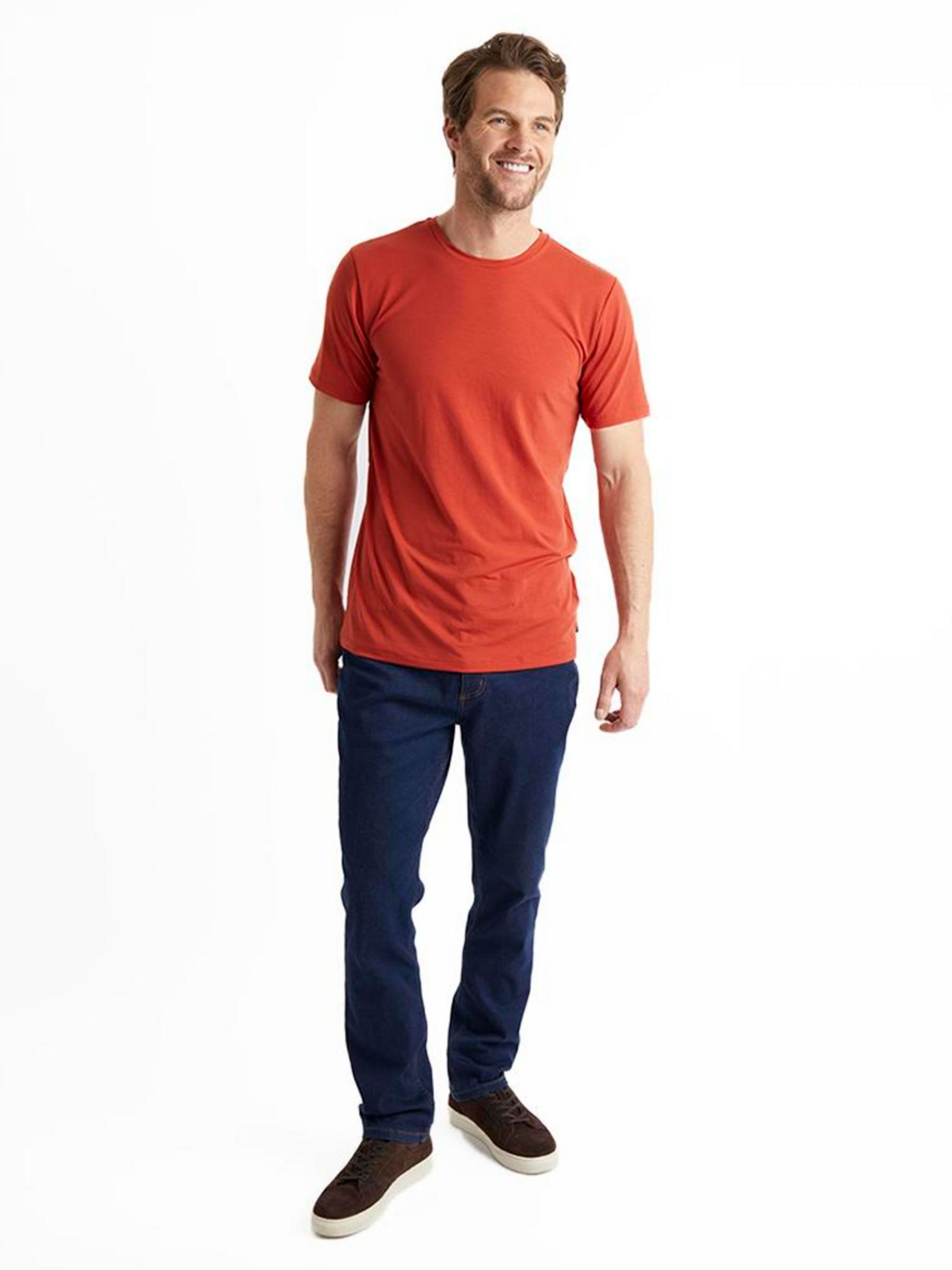 Rohan Global Short Sleeve Crew Neck T-Shirt, Coast Red, S