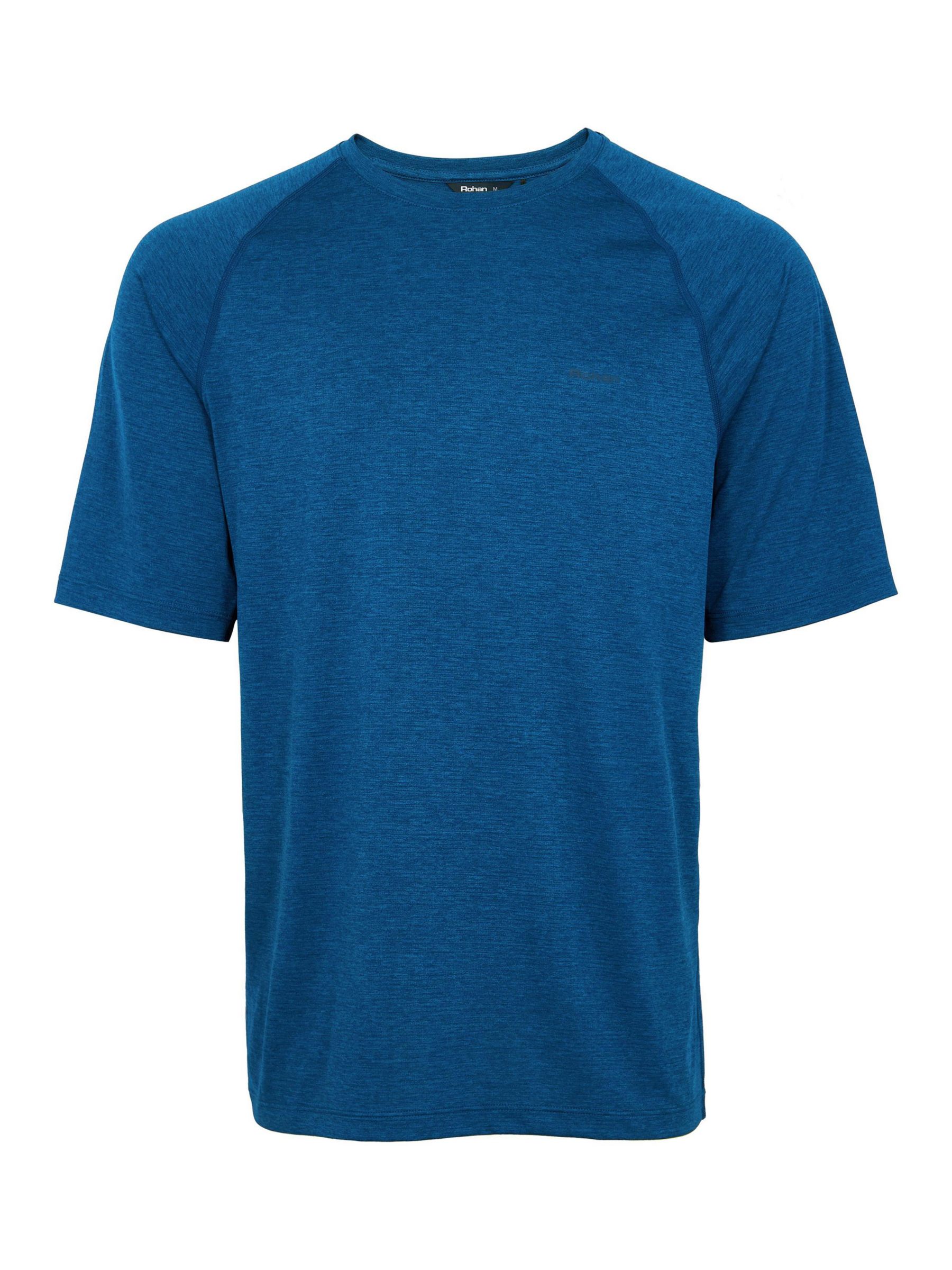 Rohan High Wicking Vapour Short Sleeve T-Shirt, Electric Blue, M