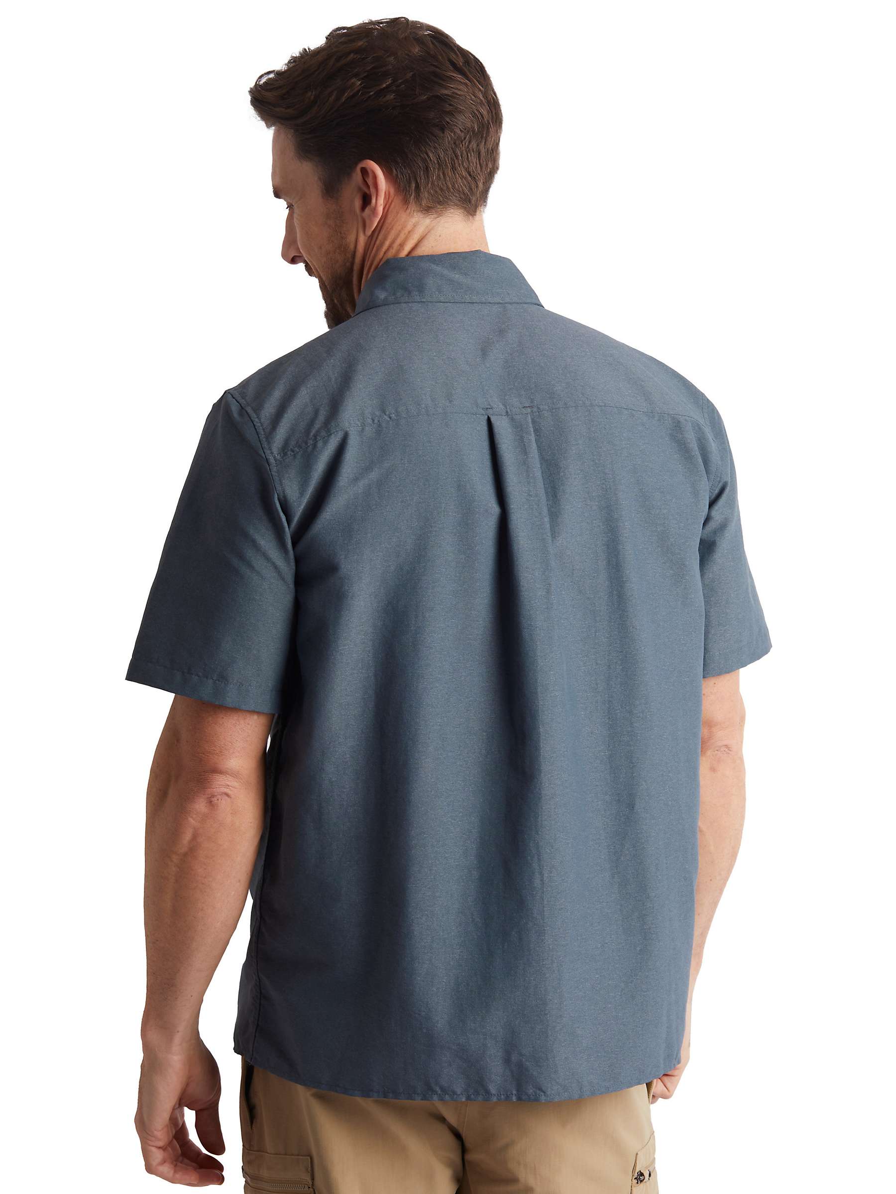 Buy Rohan Frontier Anti-Insect Short Sleeve Expedition Shirt, Grey Online at johnlewis.com