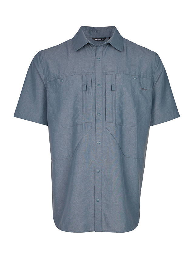 Rohan Frontier Anti-Insect Short Sleeve Expedition Shirt, Grey