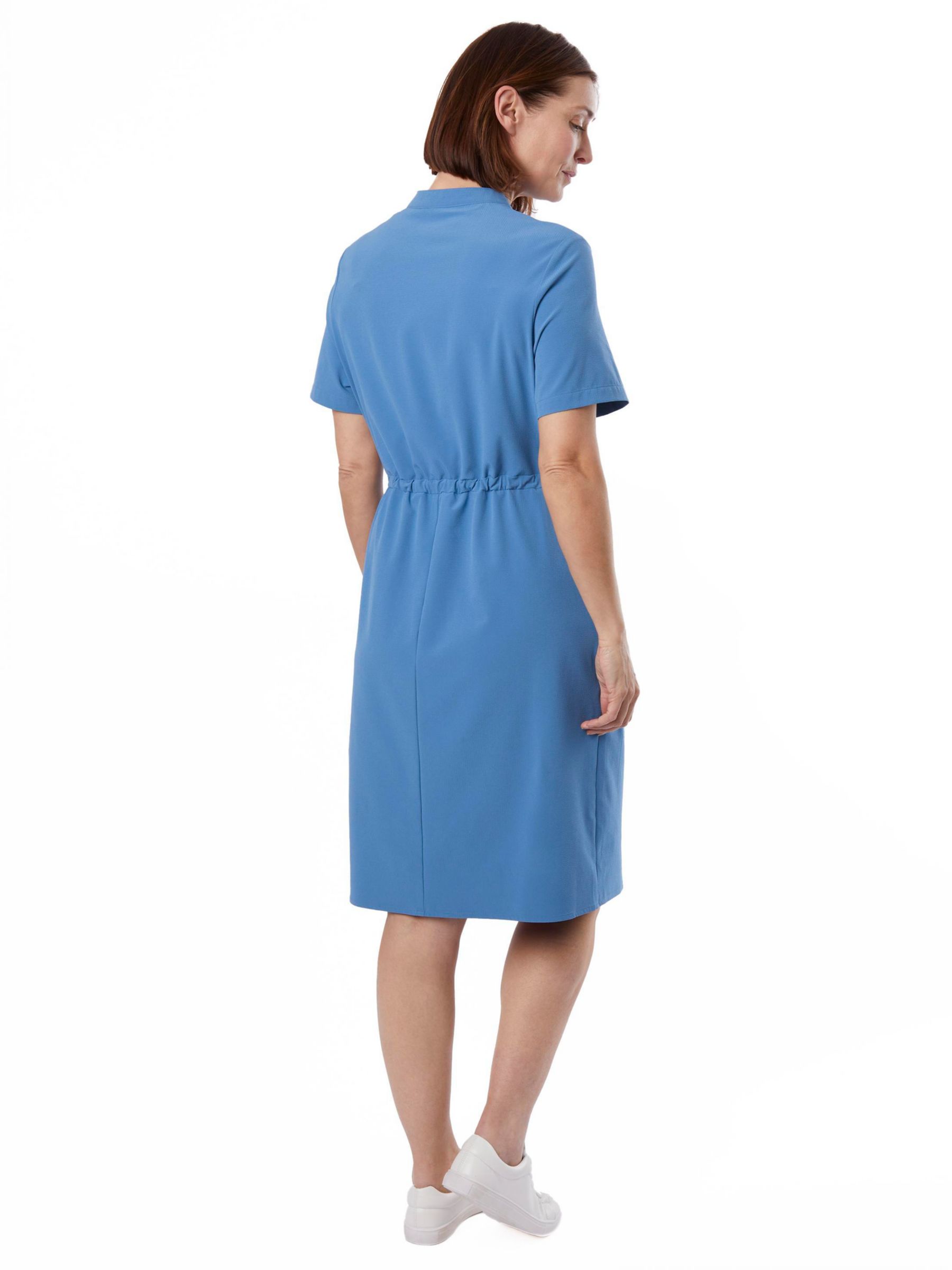 Rohan Azul Shift Midi Dress, Zephyr Blue, 16R