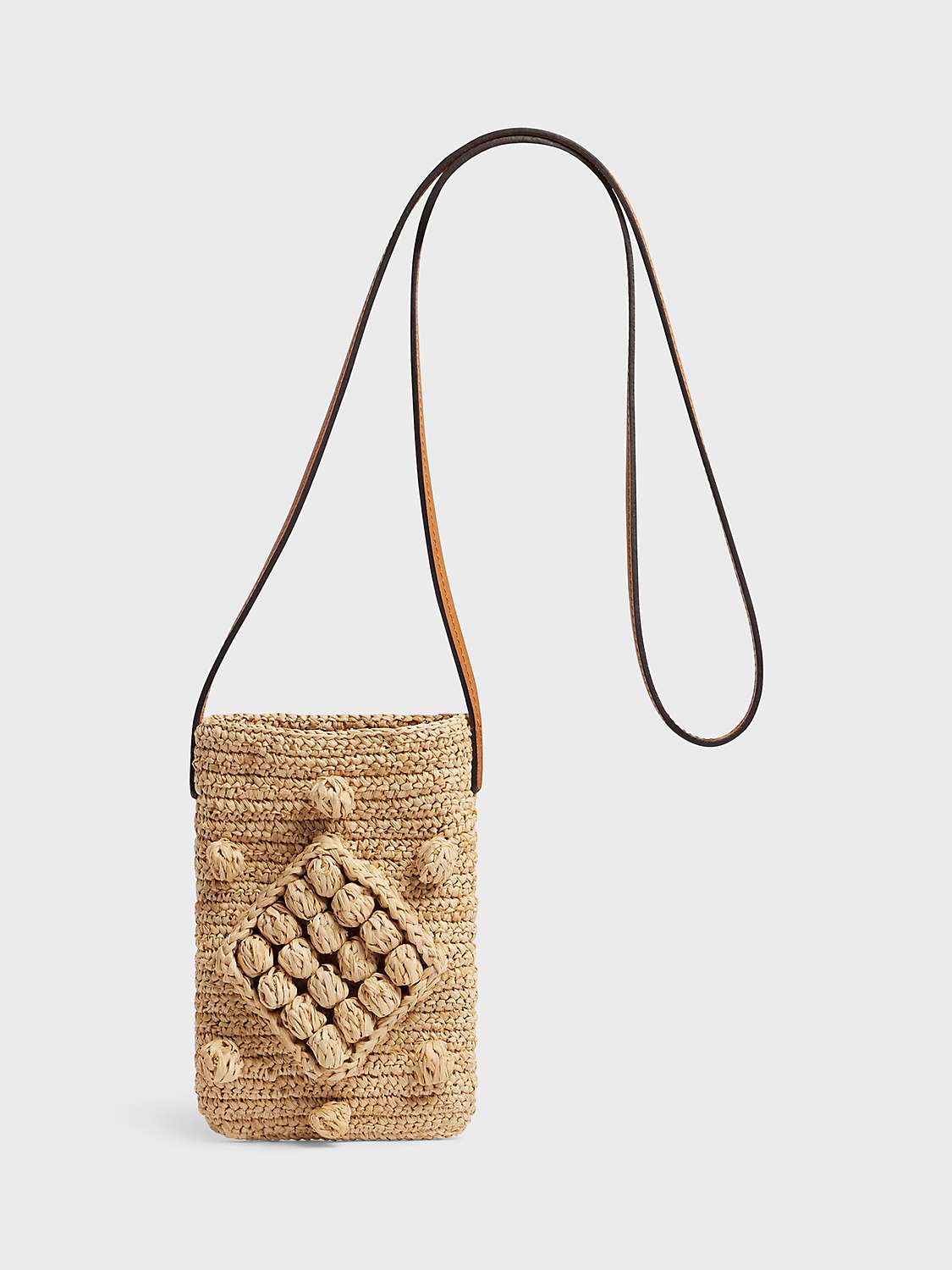 Buy Gerard Darel Rosie Textured Fabric Crossbody Bag Online at johnlewis.com